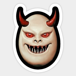 Devil Egg Sticker